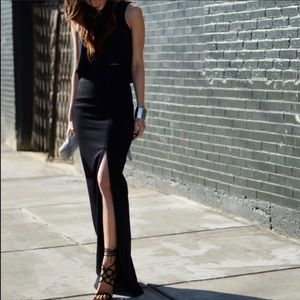 Black Halo Kacie Two Piece Maxi